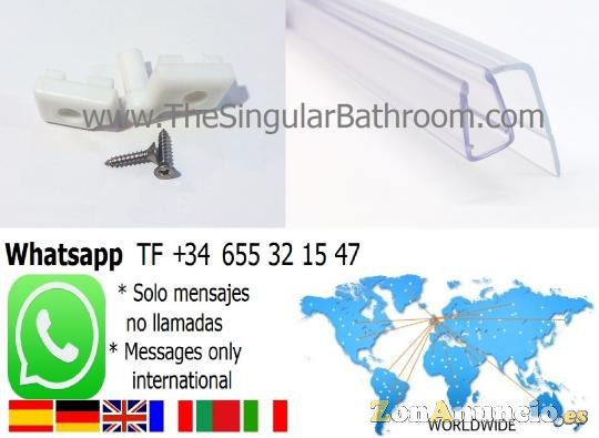 Soluciones para la reparación de mamparas de baño